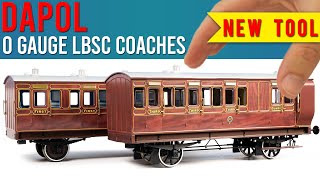 New Dapol Stroudley LBSC Coaches For O Gauge  Unboxing amp Review [upl. by Saleme26]