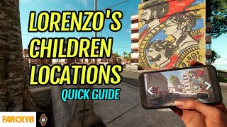 ALL Lorenzos Children Locations Yaran Story Seeds of Love  Far Cry 6 Walkthrough [upl. by Ogdon918]