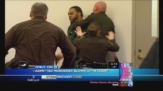 Jahleel Hoskins sentenced outburst in courtroom [upl. by Nedap816]