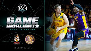 Filou Oostende v Hapoel Holon  Gameday 2  Highlights  BasketballCL 202324 [upl. by Jahdal]