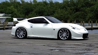 Nissan 370z  Vossen CVT Directional Wheels  Rims [upl. by Zurn]