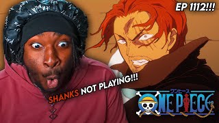 SHANKS VS KIDD kidd got COOKED ONE PIECE EPISODE 1112 REACTION [upl. by Trixie976]