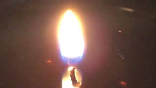 3 Minutes of Burning Candle with Crackling Fire Sounds 🔥 🕯️ [upl. by Niwrud]