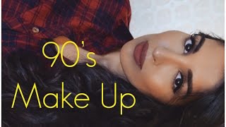 90s Make Up  RampB Destinys Child Inspired [upl. by Cleo]