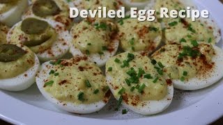 Deviled Eggs  Southern Style Deviled Egg Recipe with Jalapeños Malcom Reed HowToBBQRight [upl. by Kora899]