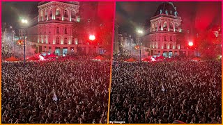 Protests sweep Paris as humiliated Macron is DEFEATED by Le Pens national demonstration in the [upl. by Enrol966]