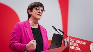 Rede von Saskia Esken  SPDParteitag 2023 [upl. by Candide812]