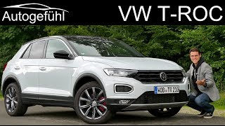 VW TROC Sport FULL REVIEW  the “Golf SUV” Volkswagen TRoc  Autogefühl [upl. by Ervin]