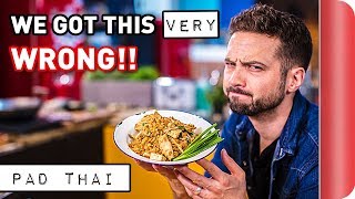 Can we correct our first Pad Thai recipe  2012 vs 2018  Sorted Food [upl. by Nalac668]