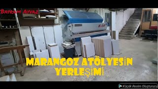 MARANGOZ ATÖLYESİNİN YERLEŞİMİ  AHŞAP HOBİ  WOODEN HOBBY [upl. by Eanom]