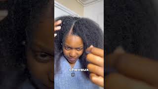 Idée de coiffure protectrice  cheveux crépus naturalhair haircare hair [upl. by Aicile717]