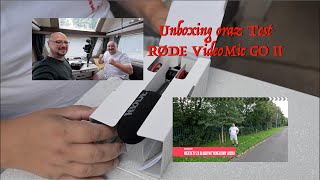 Unboxing oraz Test RØDE VideoMic GO II [upl. by Eihcir]