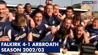 Falkirk 41 Arbroath  200203 [upl. by Perpetua]