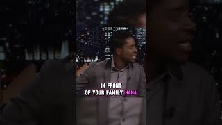 Damson Idris On A Funny Interview snowfall damsonidris funny interview fyp [upl. by Aennil]