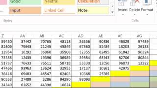 Excels Five Main Functions  Horizontal Rows SUM AVERAGE MIN MAX COUNT [upl. by Eelsel232]