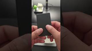 Tile Black Slim Tracker for Wallet Unboxing [upl. by Bowles]