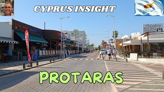 Protaras Strip Cyprus April 2024  Up and Running [upl. by Vivl]