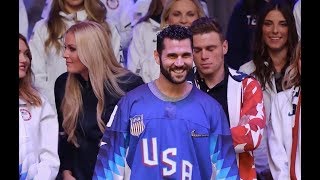 Brian Gionta NHL Veteran On Olympic Team With No NHL Players [upl. by Nilya]