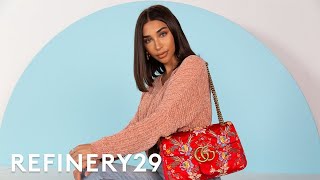 Whats In Chantel Jeffries Bag  Spill It  Refinery29 [upl. by Anialam80]