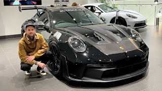 COLLECTING A BLACKED OUT 992 PORSCHE GT3 RS 911 [upl. by Ydak383]