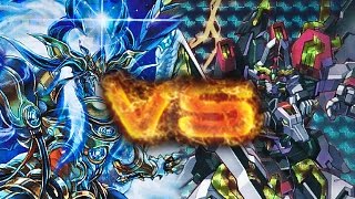 Cardfight Vanguard Gold Paladin  Prominence Glare  vs Dimension Police  Sin Buster [upl. by Adneram]