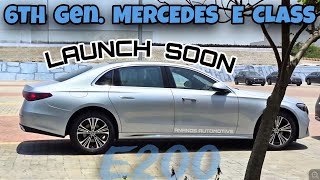 New Mercedes Benz E Class Revealed In India  6th Gen Mercedes Benz E200 Detailed Review in Hindi [upl. by Dill]