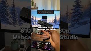 How to add Aukey 1080p Webcam on OBS Studio webcam gadget streaming obsstudio pctips shorts [upl. by Nnairda469]