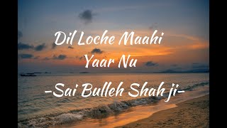 Dil Loche Mahi Yaar Nu  Cover by Vimal Malhotra [upl. by Naened]