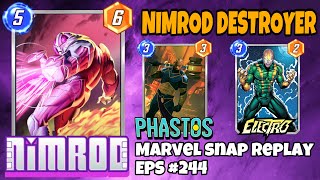 Marvel Snap Daily Replay Episode 244  Nimrod amp Destroyer [upl. by Ttegirb]