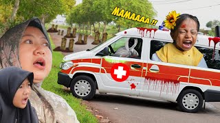 BAYI LUCU DICULIK AMBULANCE BERHANTU  MAMAH PANIK 😱 [upl. by Francklin]