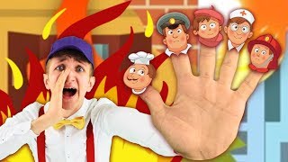 Jobs Song for Kids  Super Simple Nursery Rhymes – Professions Part 1 [upl. by Ymaral180]