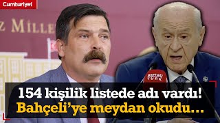 CANLI Devlet Bahçelinin 154 kişilik listesi Erkan Baş böyle meydan okudu [upl. by Ayanal702]