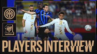 LINTERVISTA DI DARMIAN  INTER 02 ALITTIHAD  PLAYERS INTERVIEW 🎙️⚫🔵 [upl. by Lletnohs957]