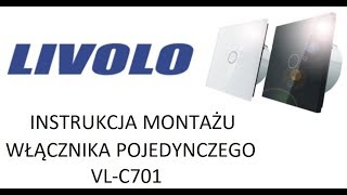 LIVOLO INSTRUKCJA WWC701  VLC701 [upl. by Nino]