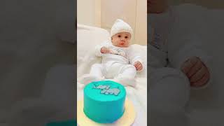 Happy three months baby😍💙🎂 baby cutebbaby cute tweetytweets [upl. by Tranquada]