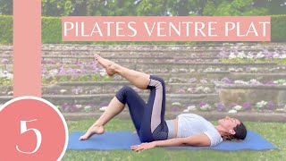 10 minutes de Pilates pour un ventre plat  Pilates pour débutants  CHALLENGE NOUVEL AN  Jour 5 [upl. by Farand]