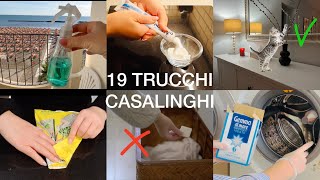 Questi Trucchi funzionano tutti ⭐  19 Trucchi Casalinghi  IDEE PER LA VITA QUOTIDIANA [upl. by Einnahc]