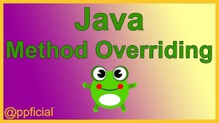 Java Method Overriding  How to Override Methods using Inheritance  APPFICIAL [upl. by Picco]