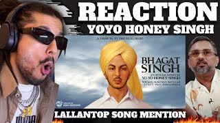 Yo Yo Honey Singh Bhagat Singh Reaction  Nishwan Bhullar  Honey Singh LALLANTOP INTERVIEW [upl. by Ettigdirb]