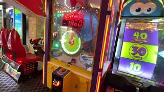 Tour of Golfland Sunsplash Arcade in Roseville CA September 2023 [upl. by Einiar]