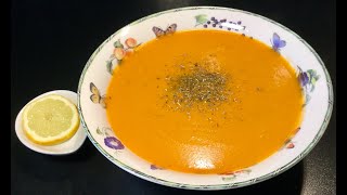 RECETTE TURQUE LA SOUPE DE LENTILLES CORAIL MERCIMEK ÇORBASI 🇹🇷 [upl. by Anastatius300]