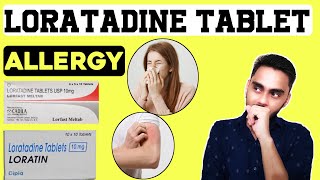 Loratadine Tablet 10 mg Hindi  Side Effect  Precaution  How to its work [upl. by Fredra]