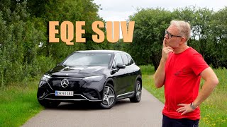 Mercedes Benz EQE SUV  ENESTÅENDE ELBIL men [upl. by Cryan52]