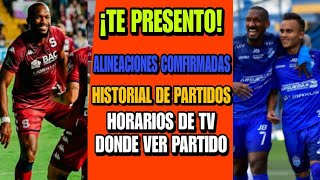 Te Presento Datos Alineaciones de Saprissa y Perez Zeledon  Historial de partidos  Horarios ver TV [upl. by Lenhard570]