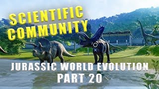 Jurassic World Evolution  DINOSAUR BREAK OUT Jurassic World Evolution Gameplay Triceratops Escape [upl. by Sutniuq]