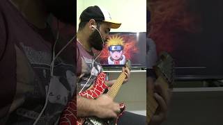 The Raising Fighting SpiritNaruto guitar cover naruto anime guitarplayer otaku foryou fypシ [upl. by Ainahpets]