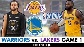 Warriors vs Lakers Game 1 Live Streaming Scoreboard PlayByPlay Highlights 2023 NBA Playoffs [upl. by Ayaros228]