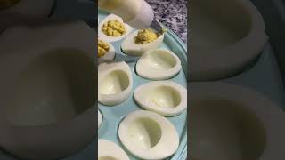 Deviled eggs deviledeggs foodblogger foodie [upl. by Florie]