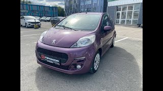 Обзор Peugeot 107 I Рестайлинг 2 2012 г ПРОХОР  Просто Хорошие Автомобили [upl. by Analaj]