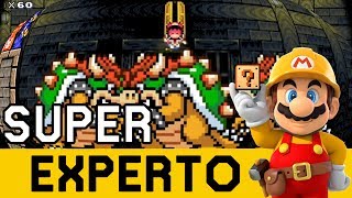 Ya NO se PUEDE Confiar en los Japoneses 😱  SUPER EXPERTO NO SKIP  Mario Maker  ZetaSSJ [upl. by Lahtnero]